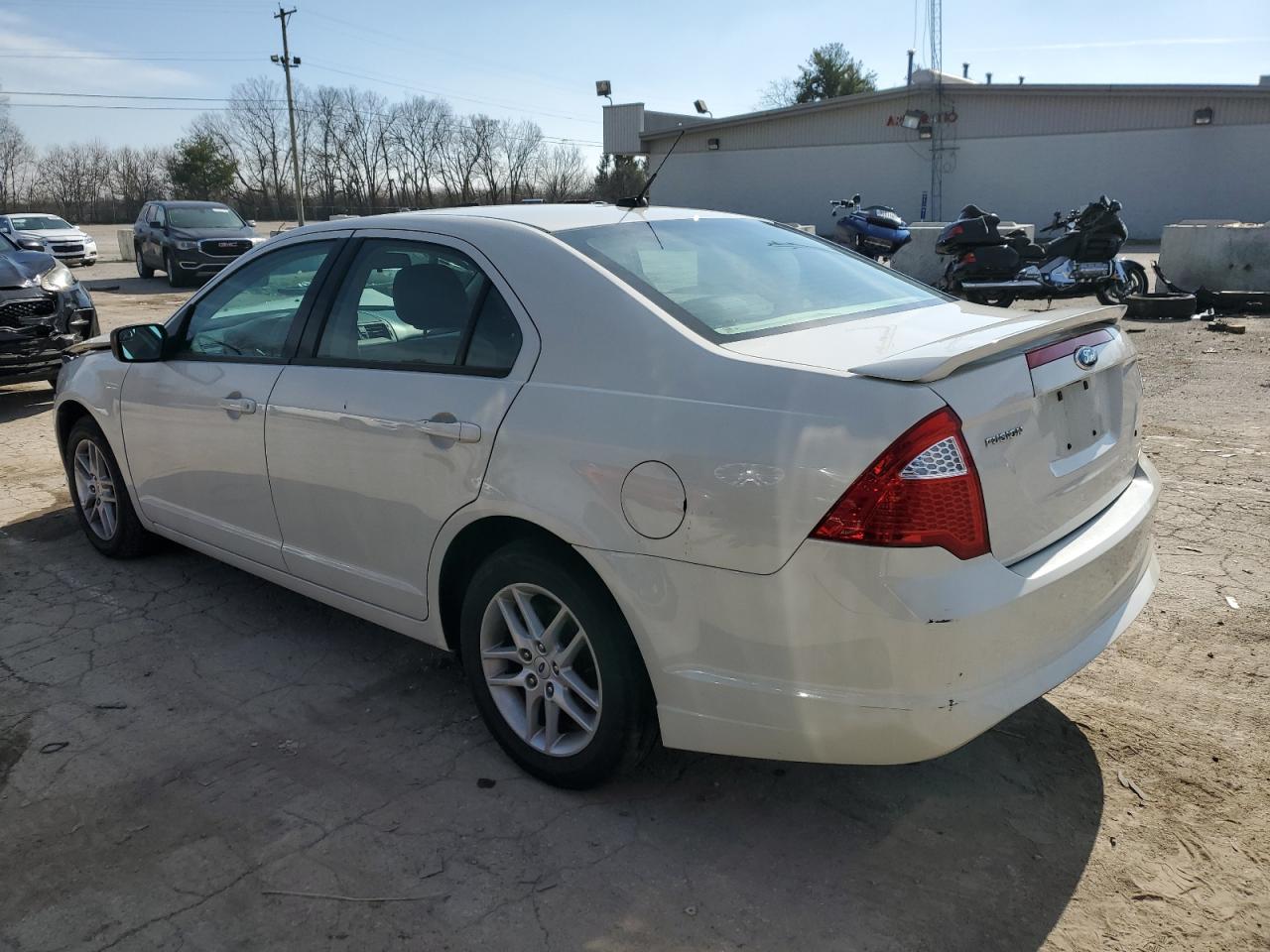 2012 Ford Fusion VIN 3FAHP0GA6CR175196 Copart auction photo, front end / frame damage damage thumbnail 2