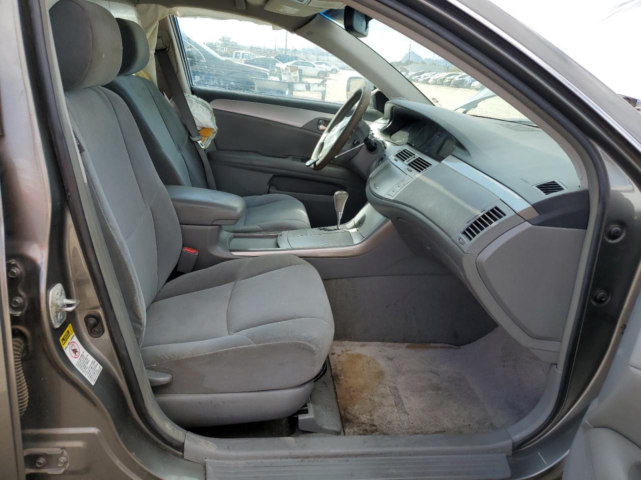2005 Toyota Avalon VIN 4T1BK36B35U046351 Copart auction photo, side / hail damage thumbnail 7
