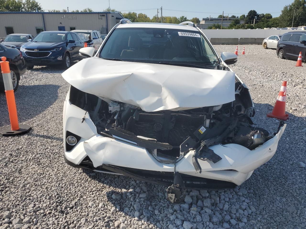 2017 Toyota RAV 4 VIN JTMWFREV6HD095881 Copart auction photo, front end damage thumbnail 5