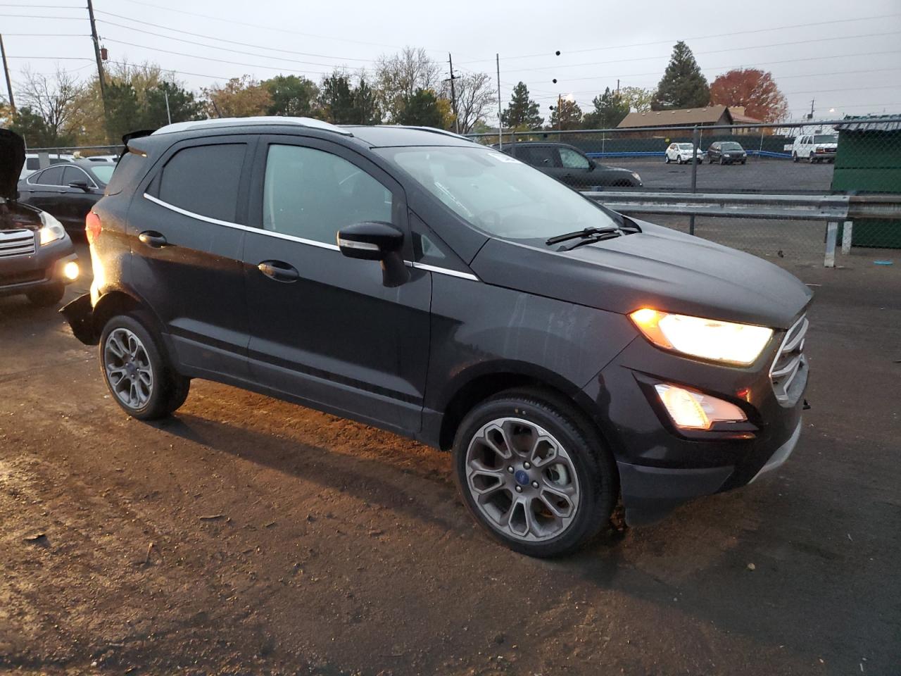 2021 Ford EcoSport VIN MAJ6S3KL2MC435335 Copart auction photo, rear end damage thumbnail 4