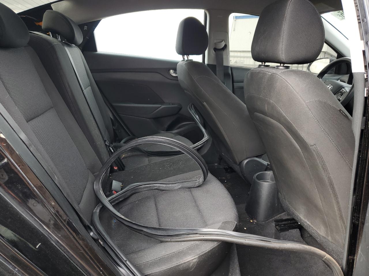 2020 Hyundai Accent VIN 3KPC24A68LE109769 Copart auction photo, rear end / hail damage thumbnail 10