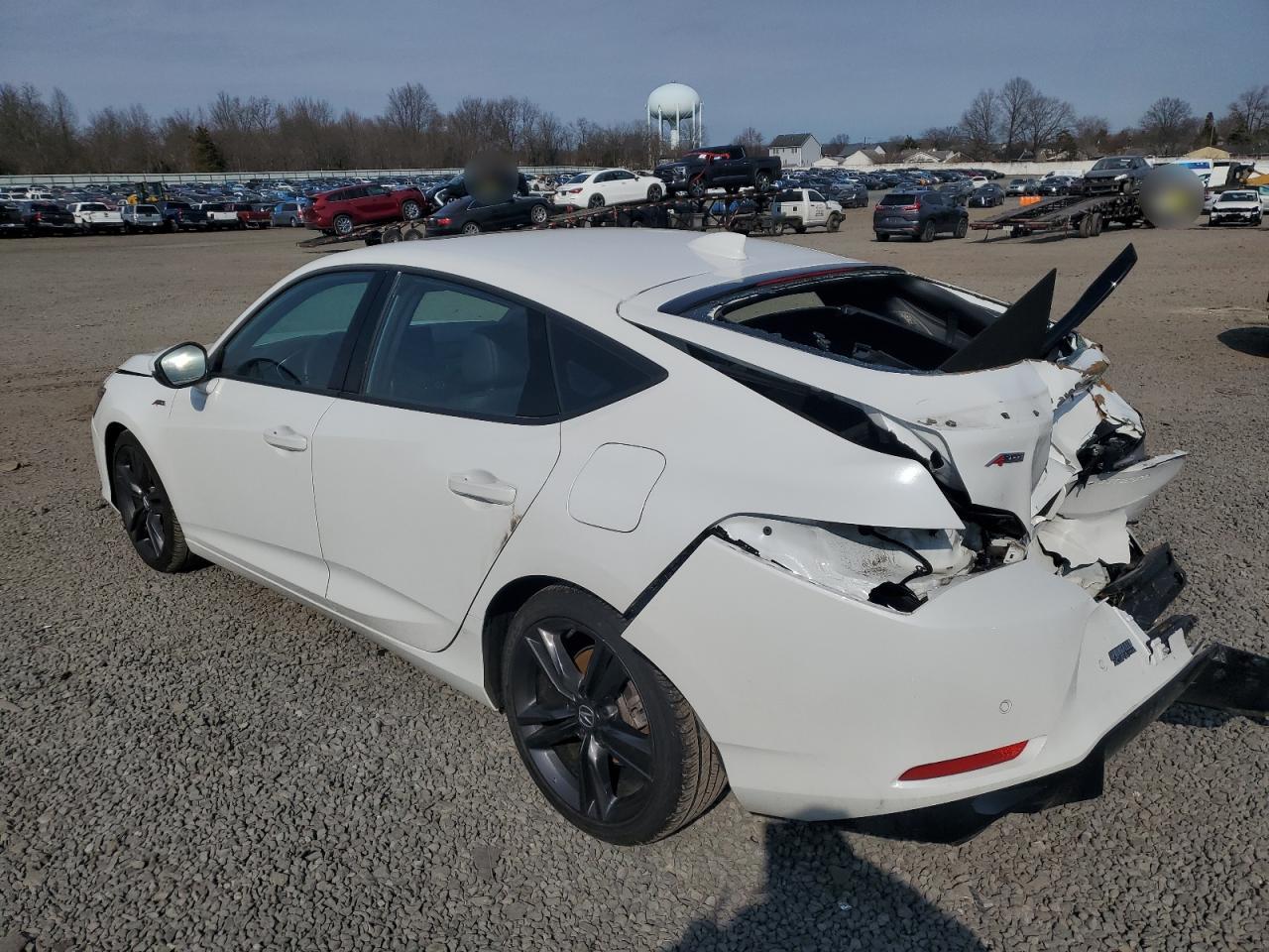 2024 Acura Integra VIN 19UDE4H64RA012647 Copart auction photo, rear end / front end damage thumbnail 2