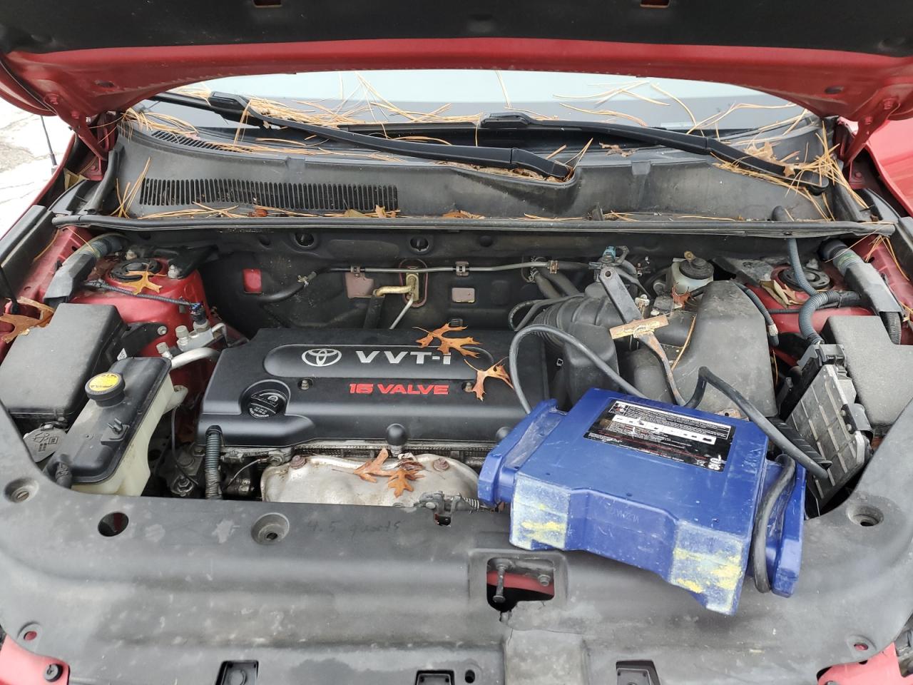 2006 Toyota RAV 4 VIN JTMBD32V665007067 Copart auction photo, all over / front end damage thumbnail 12