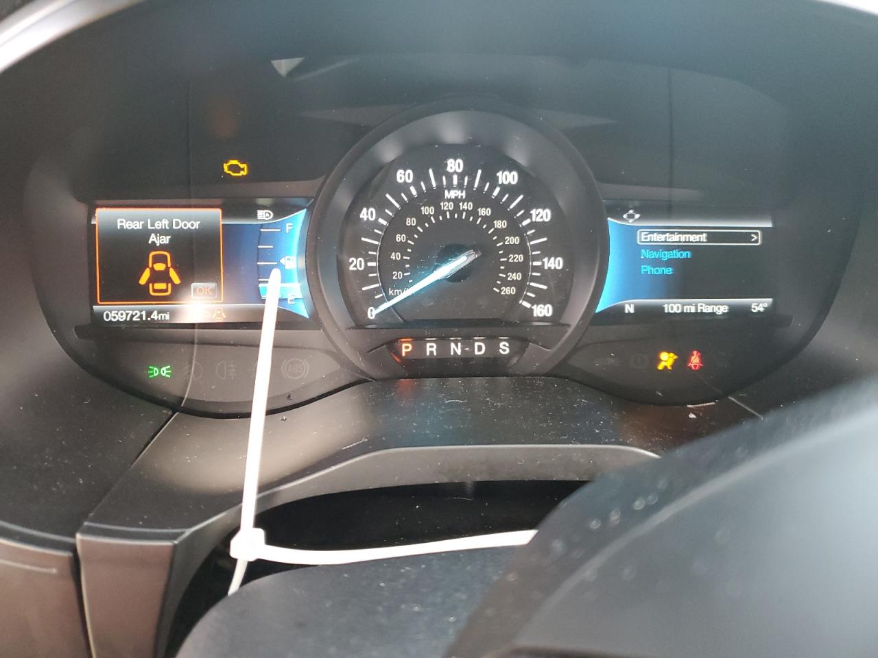2022 Ford Edge VIN 2FMPK4J93NBA09287 Copart auction photo, all over damage thumbnail 9