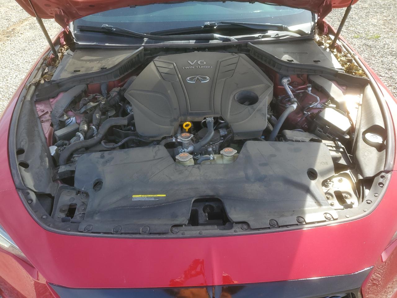2020 Infiniti Q60 VIN JN1FV7EK0LM400218 Copart auction photo, side / rear end damage thumbnail 12