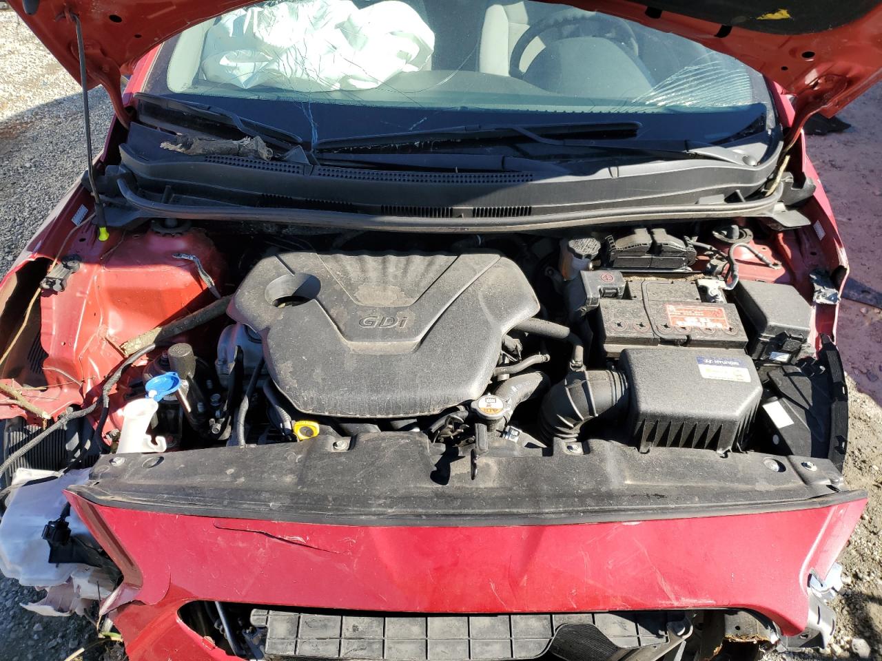 2017 Hyundai Accent VIN KMHCT4AE9HU326630 Copart auction photo, front end / rear end damage thumbnail 12