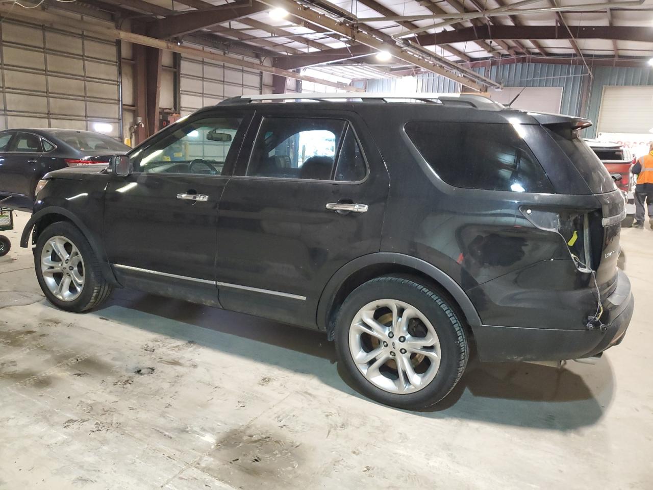 2014 Ford Explorer VIN 1FM5K8F88EGB90748 Copart auction photo, front end / rear end damage thumbnail 2