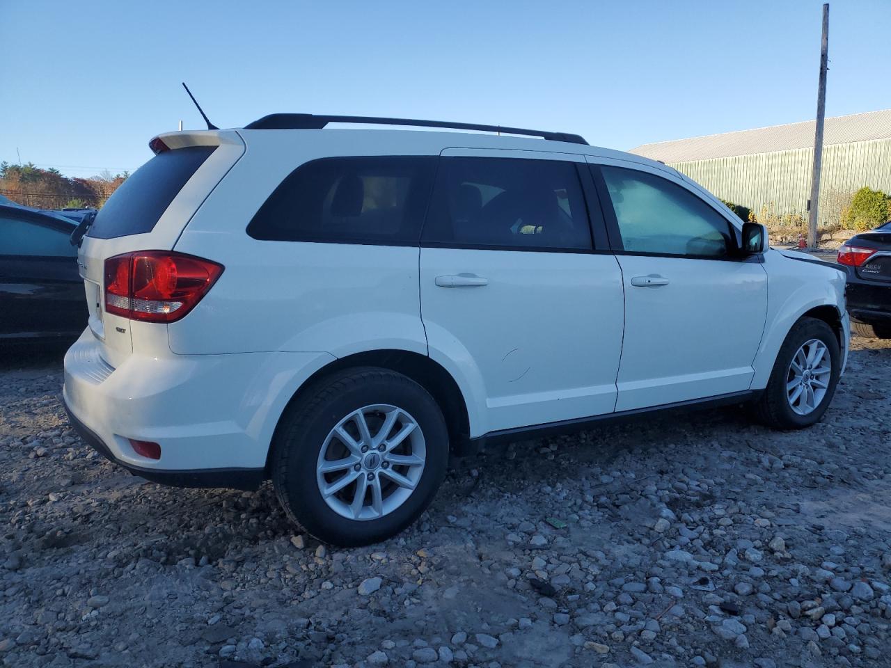2018 Dodge Journey VIN 3C4PDCBB5JT170734 Copart auction photo, front end / minor dent/scratches damage thumbnail 3