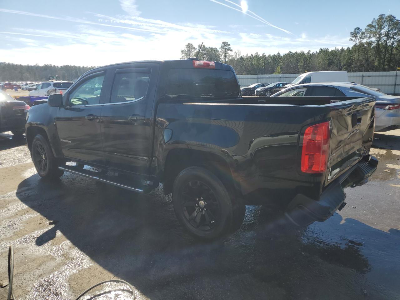 2016 Chevrolet Colorado VIN 1GCGSCE30G1182056 Copart auction photo, rear end / front end damage thumbnail 2