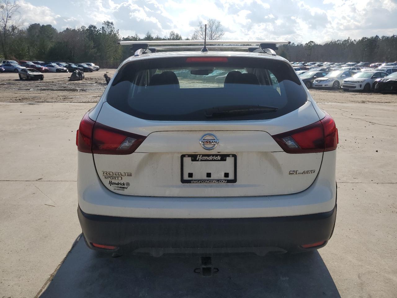 2017 Nissan Rogue VIN JN1BJ1CRXHW131776 Copart auction photo, side / front end damage thumbnail 6