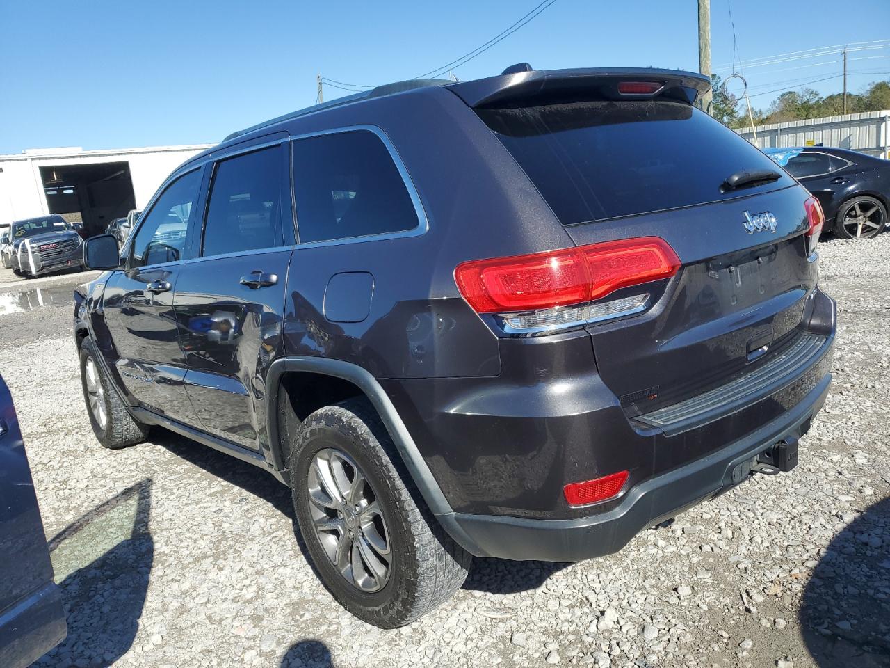 2014 Jeep Grand Cherokee VIN 1C4RJEAG1EC145230 Copart auction photo, side / front end damage thumbnail 2