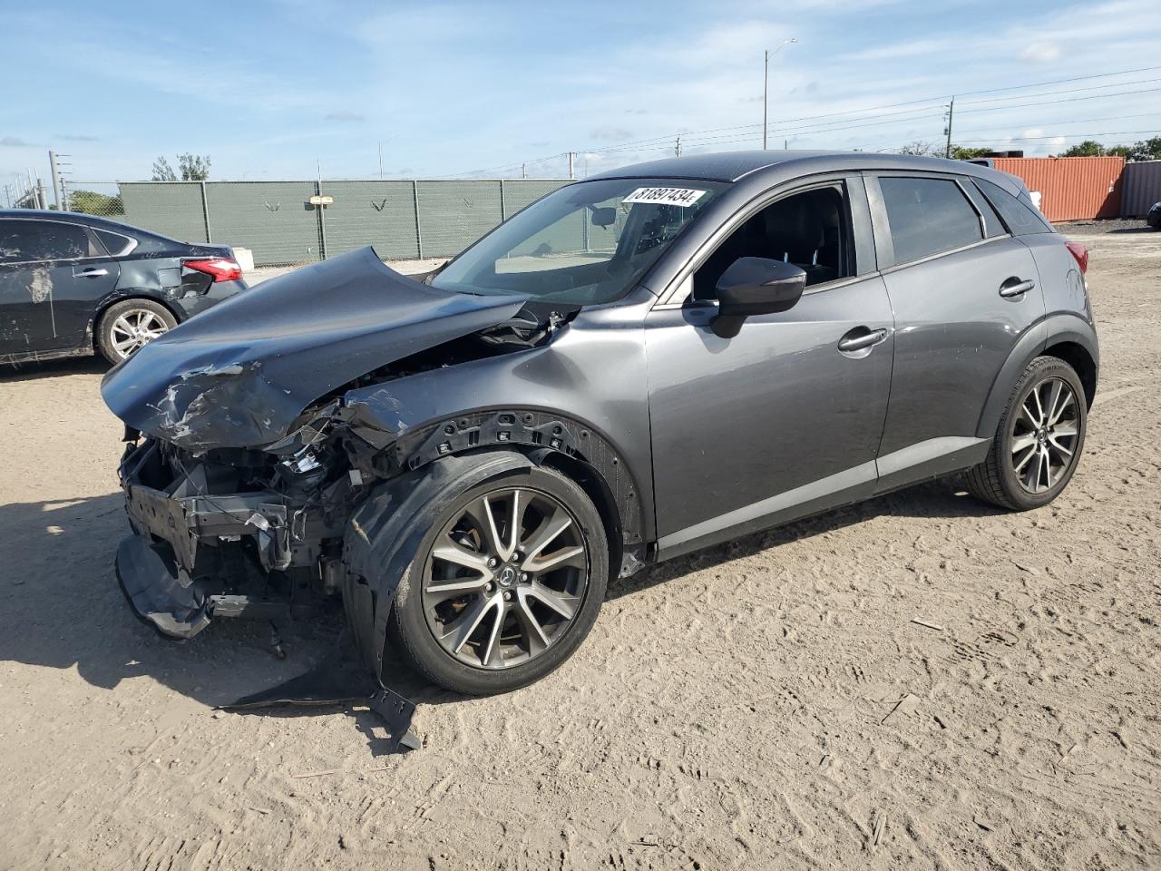 2017 Mazda CX-3 VIN JM1DKDC77H0151148 - Copart auction photo