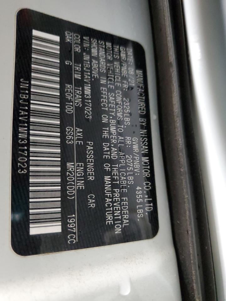 2021 Nissan Rogue VIN JN1BJ1AV1MW317023 Copart auction photo, rear end / minor dent/scratches damage thumbnail 14