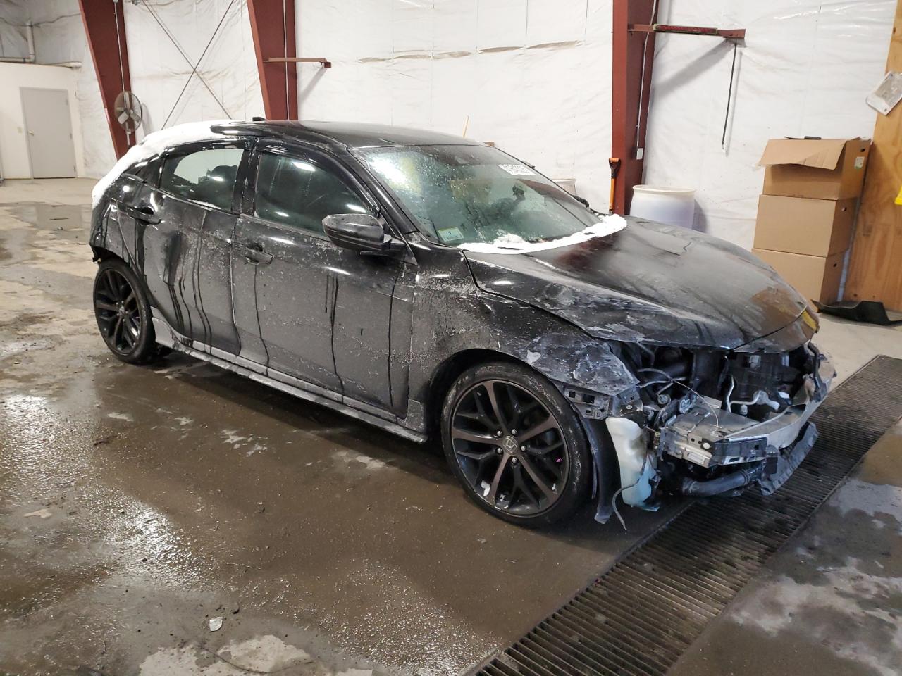 2020 Honda Civic VIN SHHFK7H41LU410153 Copart auction photo, rear end / front end damage thumbnail 4