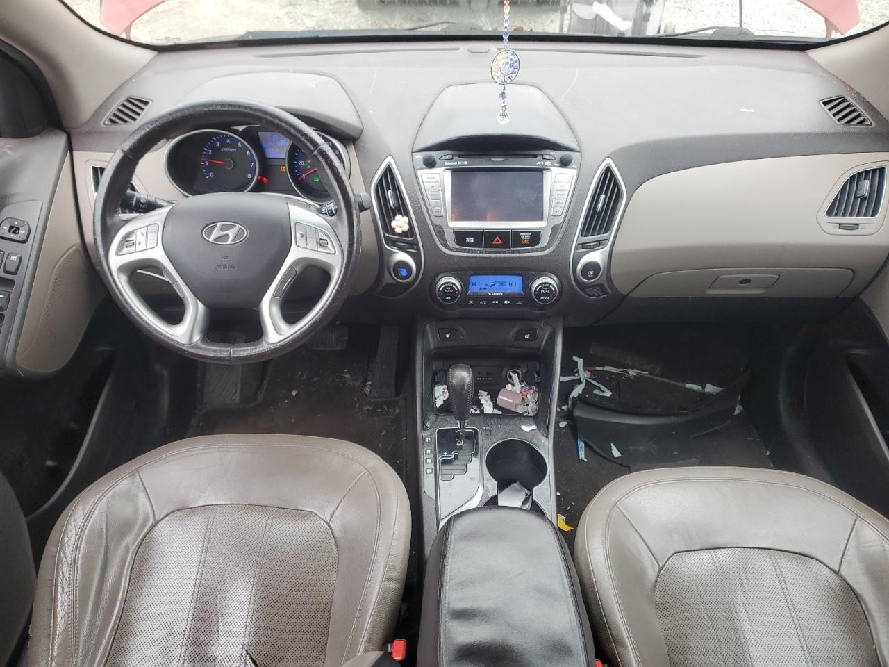 2013 Hyundai Tucson VIN KM8JU3AC3DU548264 Copart auction photo, front end damage thumbnail 8