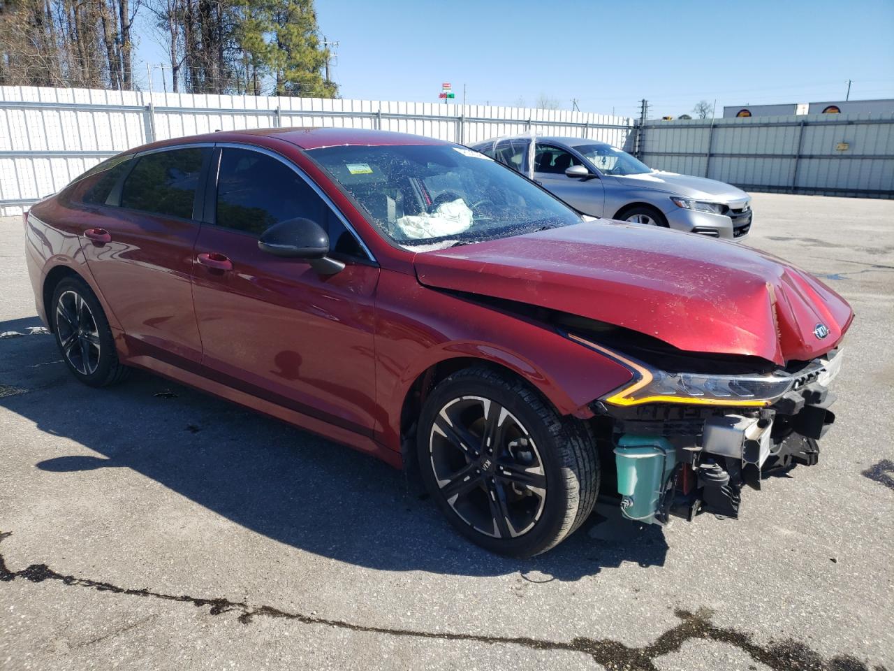 2021 KIA K5 VIN 5XXG64J21MG051192 Copart auction photo, front end damage thumbnail 4