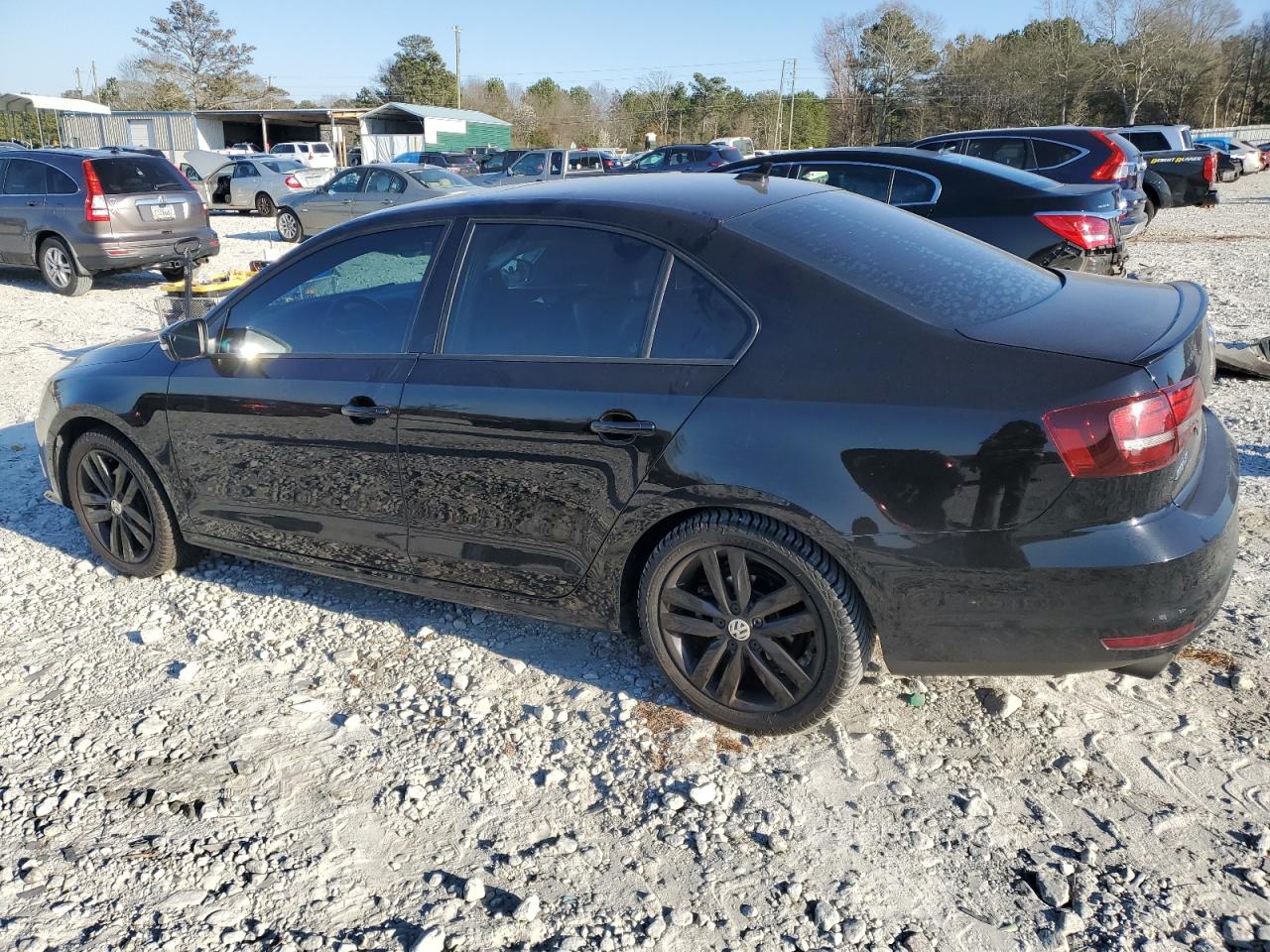 2018 Volkswagen Jetta VIN 3VWD17AJ7JM226188 Copart auction photo, side / front end damage thumbnail 2