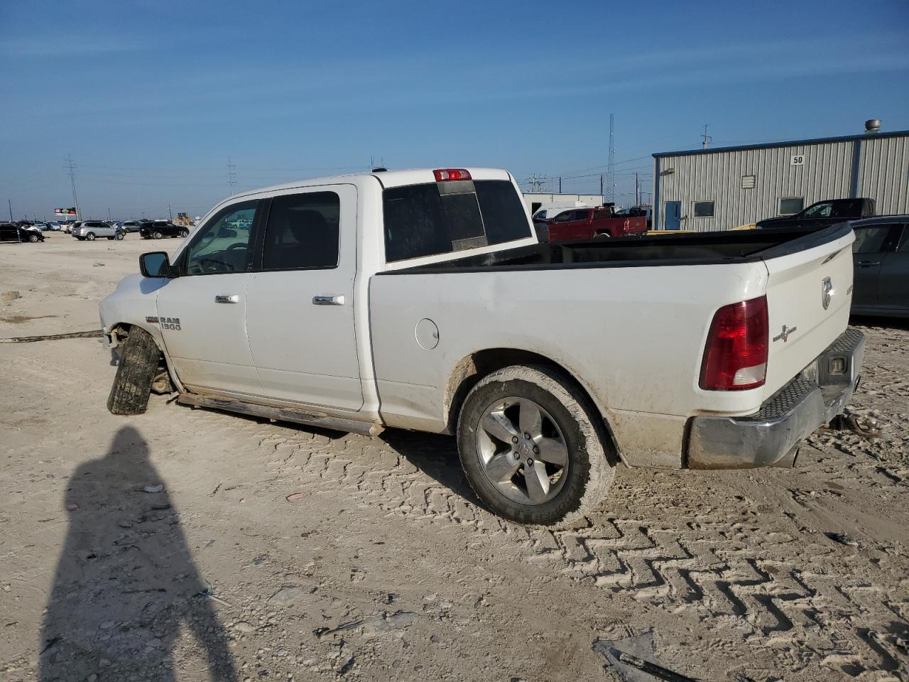 2013 RAM 1500 VIN 1C6RR7TT2DS715472 Copart auction photo, front end / undercarriage damage thumbnail 2