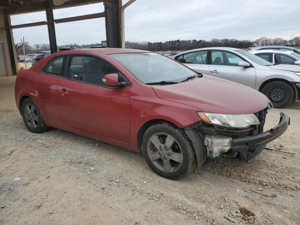 2010 KIA Forte VIN KNAFU6A23A5183817 Copart auction photo, front end damage thumbnail 4
