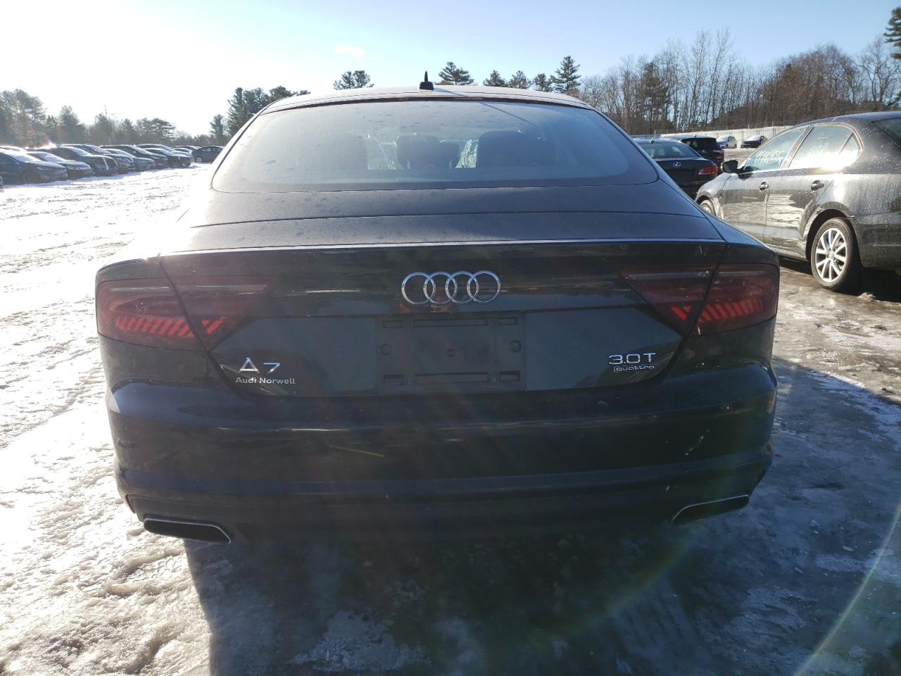 2016 Audi A7 VIN WAUWGAFC3GN005488 Copart auction photo, front end damage thumbnail 6