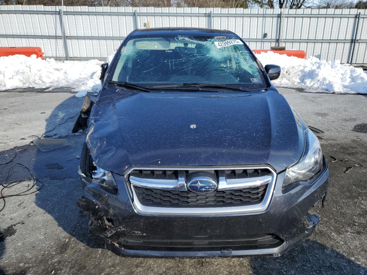 2013 Subaru Impreza VIN JF1GPAC69D2818486 Copart auction photo, side damage thumbnail 5