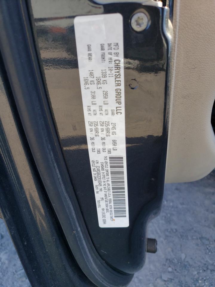 2012 Dodge Caravan VIN 2C4RDGBG3CR165405 Copart auction photo, front end damage thumbnail 13