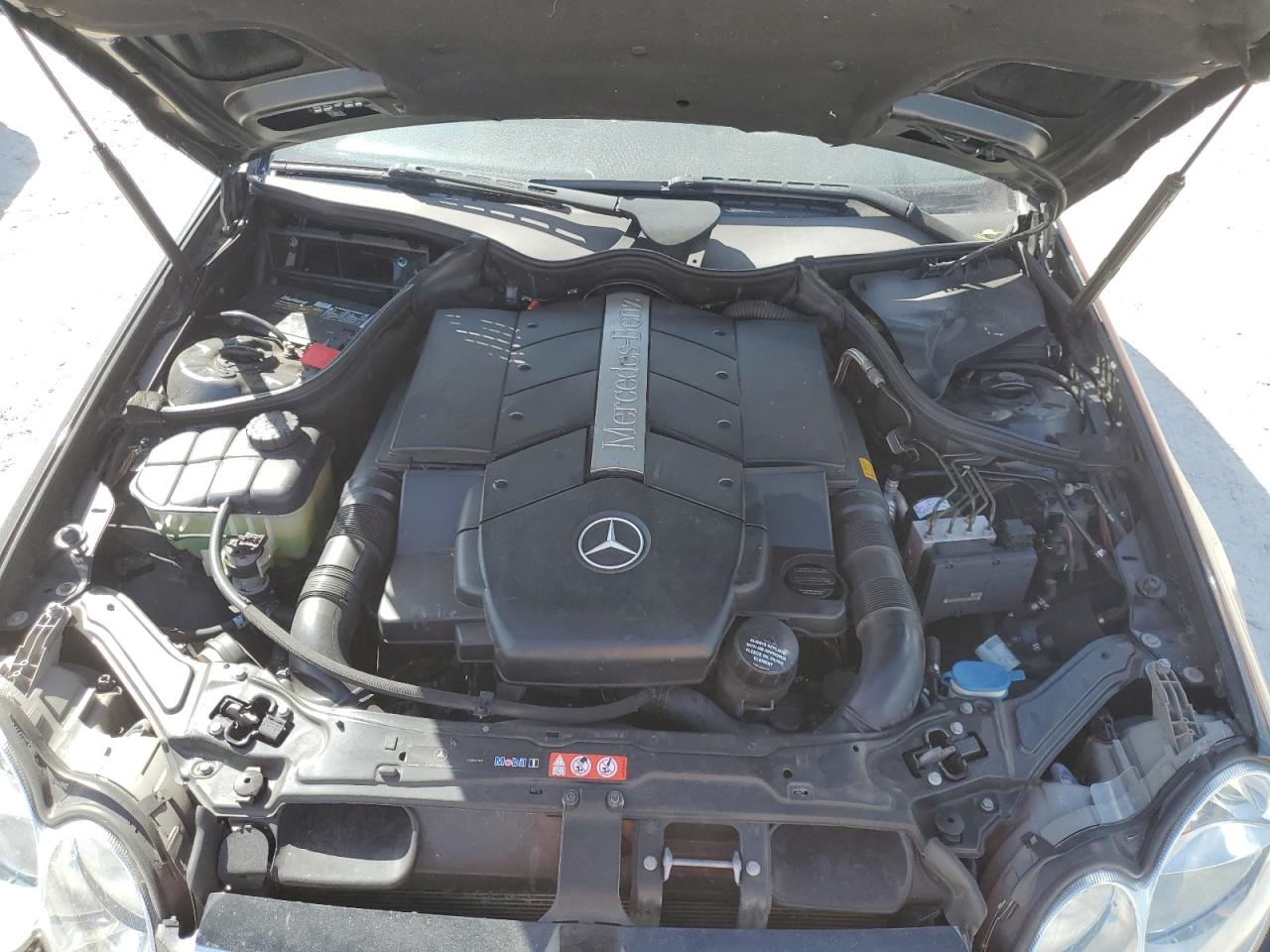 2005 Mercedes-Benz CLK-klasse VIN WDBTK75G65T049195 Copart auction photo, water/flood damage thumbnail 11
