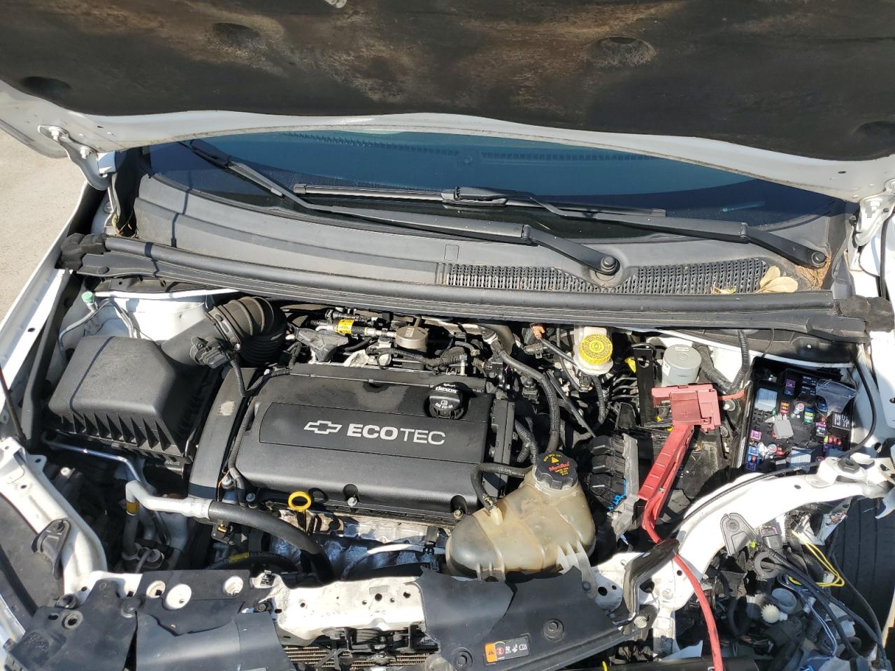 2017 Chevrolet Sonic VIN 1G1JG6SH2H4156270 Copart auction photo, front end damage thumbnail 12