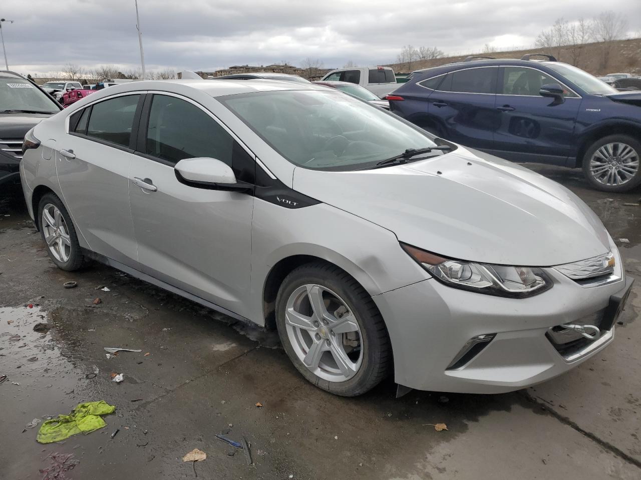 2017 Chevrolet Volt VIN 1G1RA6S56HU117059 Copart auction photo, side / mechanical damage thumbnail 4