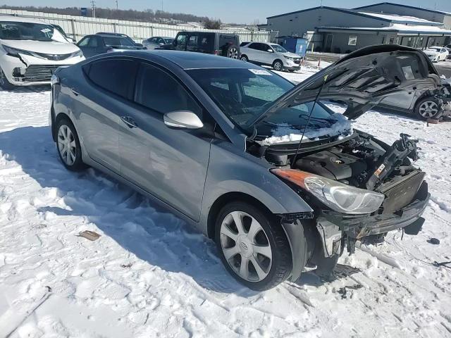 2012 Hyundai Elantra VIN KMHDH4AE0CU280829 Copart auction photo, front end damage thumbnail 10
