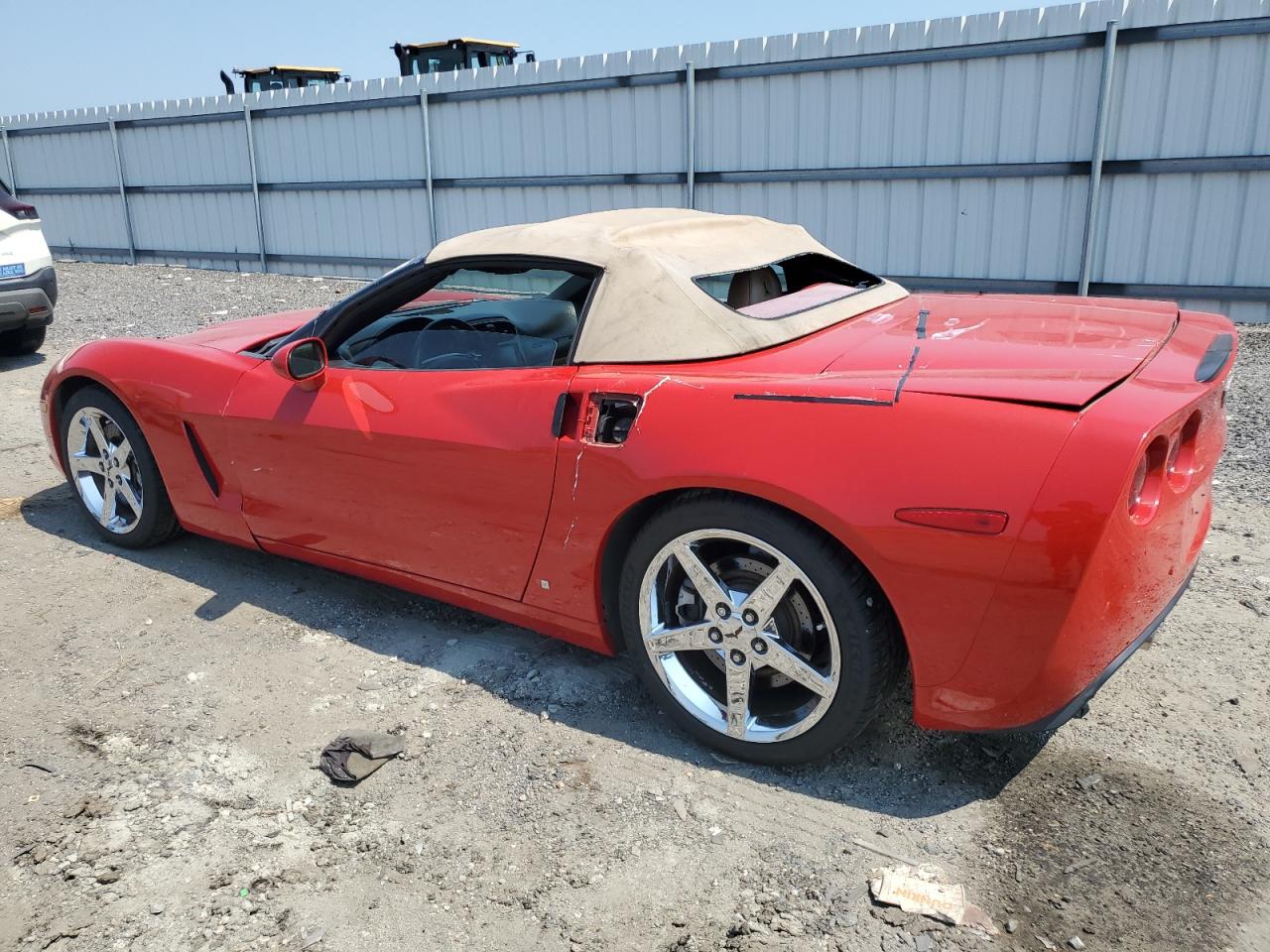 2008 Chevrolet Corvette VIN 1G1YY36W185107011 Copart auction photo, rear end / minor dent/scratches damage thumbnail 2