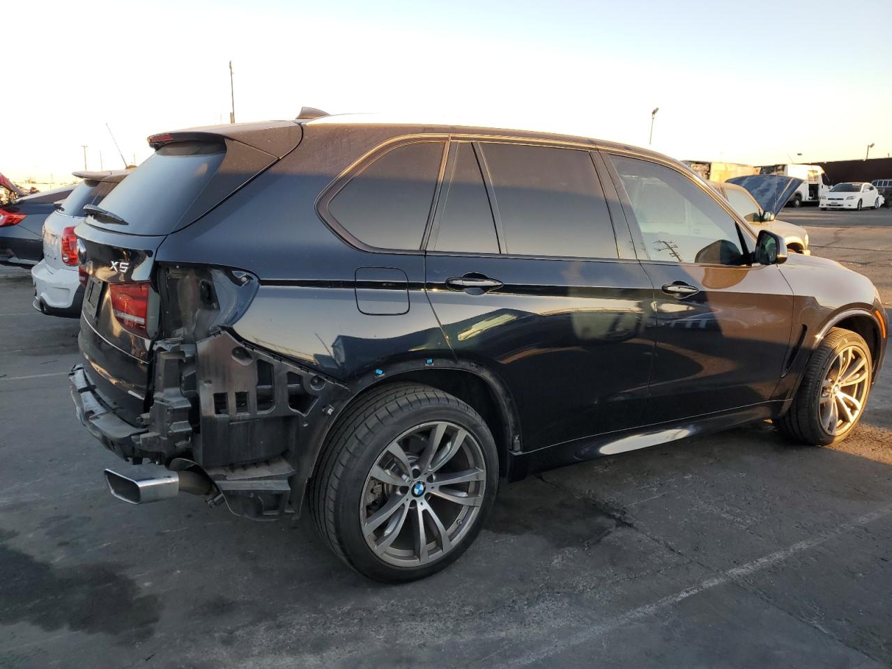 2016 BMW X5 VIN 5UXKR2C57G0R69529 Copart auction photo, all over damage thumbnail 3