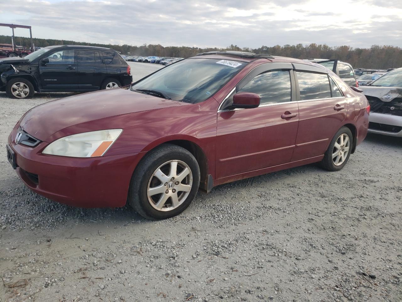 2005 Honda Accord VIN 1HGCM66575A072839