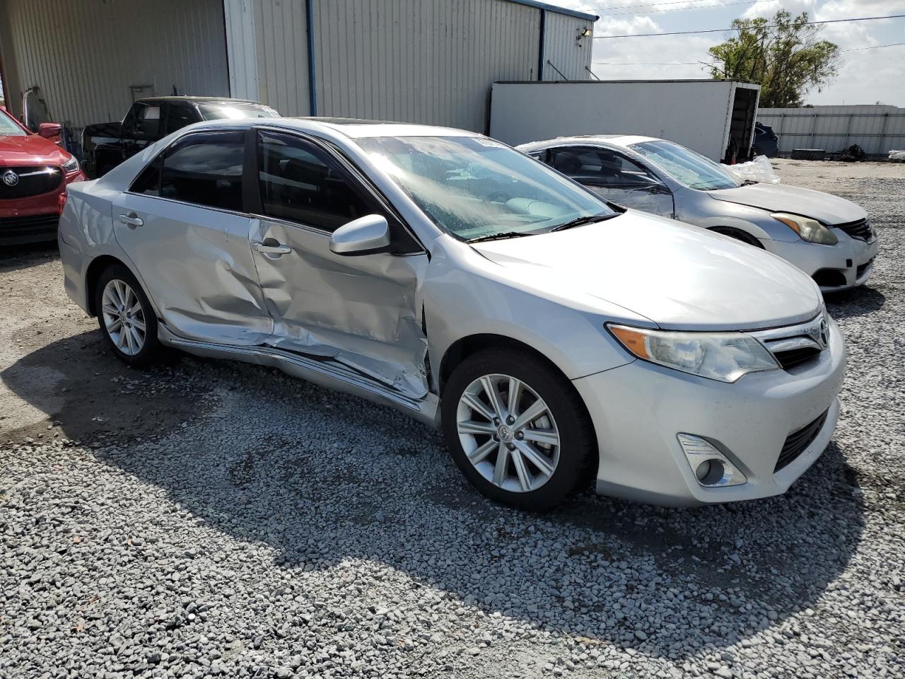 2014 Toyota Camry VIN 4T1BF1FK0EU738382 Copart auction photo, side damage thumbnail 4