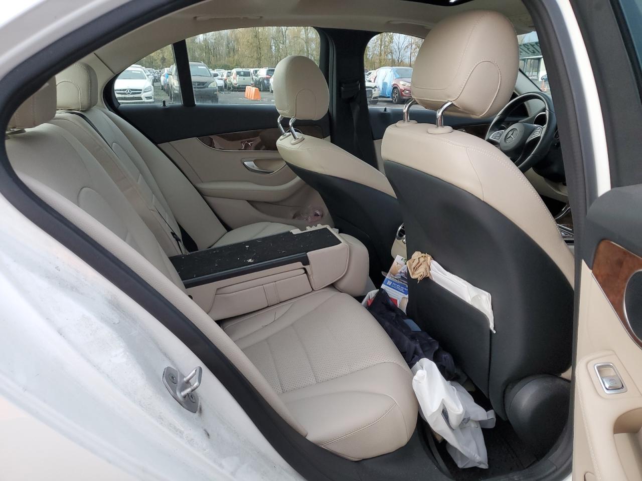 2016 Mercedes-Benz C-klasse VIN WDDWF4JBXGR182771 Copart auction photo, rear end / front end damage thumbnail 10