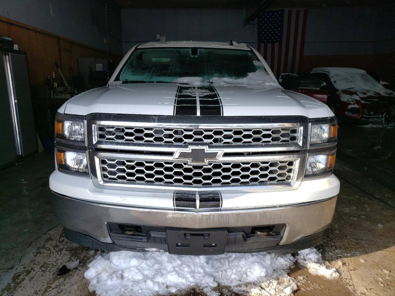 2014 Chevrolet Silverado VIN 1GCNKREC4EZ204746 Copart auction photo, all over / undercarriage damage thumbnail 5