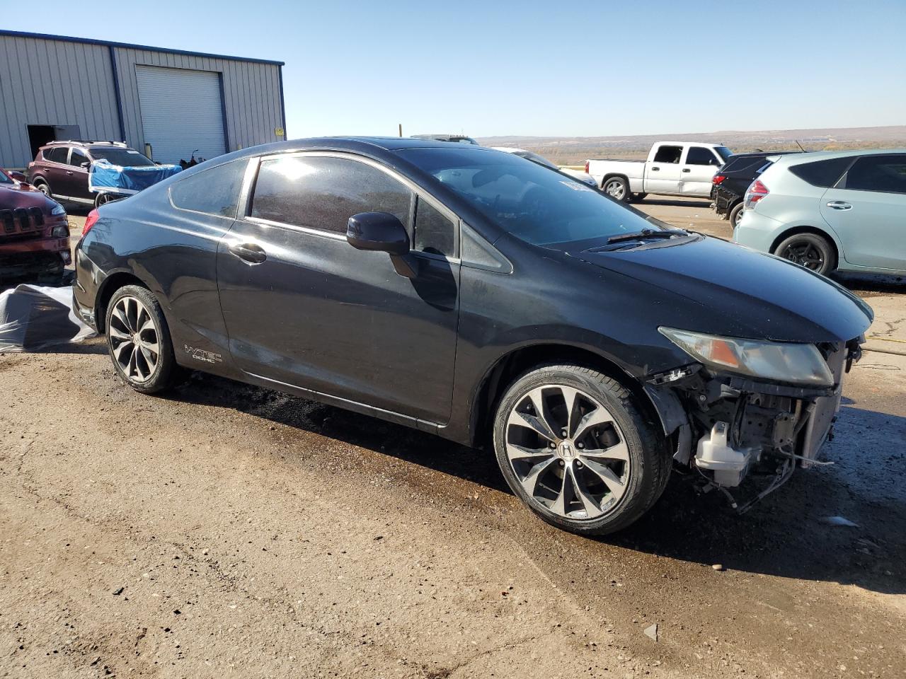 2013 Honda Civic VIN 2HGFG4A51DH704928 Copart auction photo, front end damage thumbnail 4