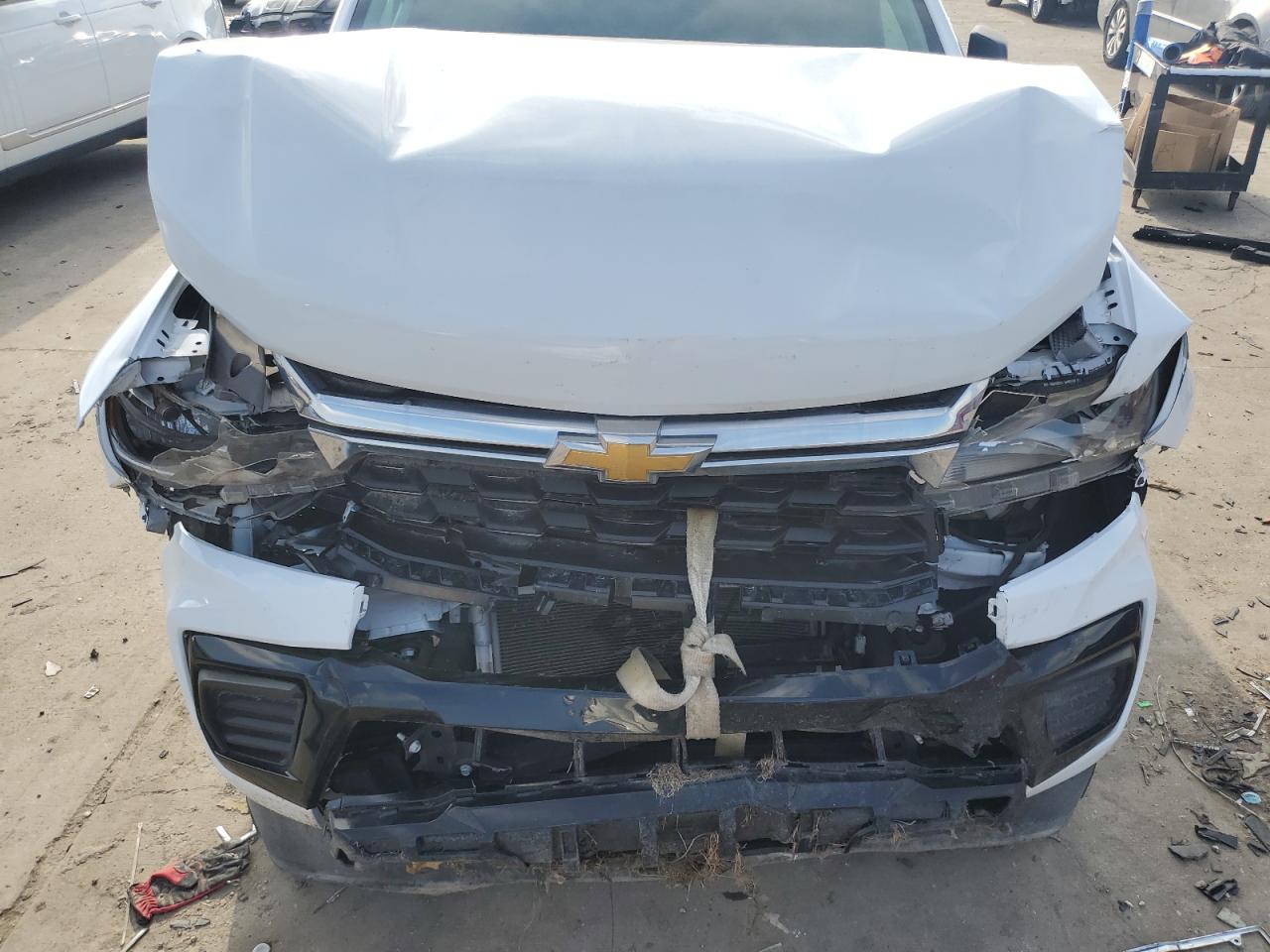 2021 Chevrolet Colorado VIN 1GCHSBEN5M1198300 Copart auction photo, front end / stripped damage thumbnail 11