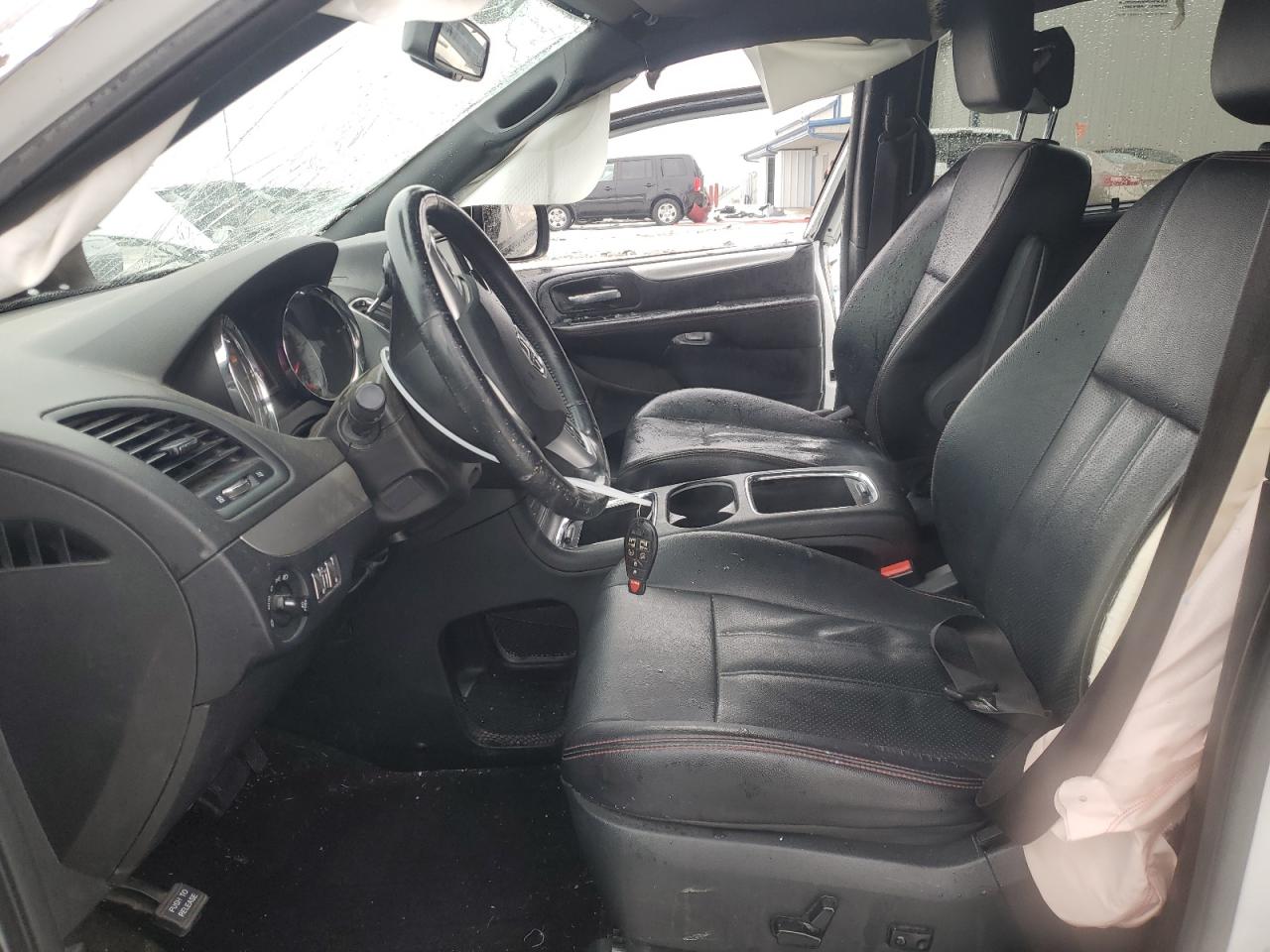 2018 Dodge Caravan VIN 2C4RDGEG3JR239737 Copart auction photo, all over damage thumbnail 7