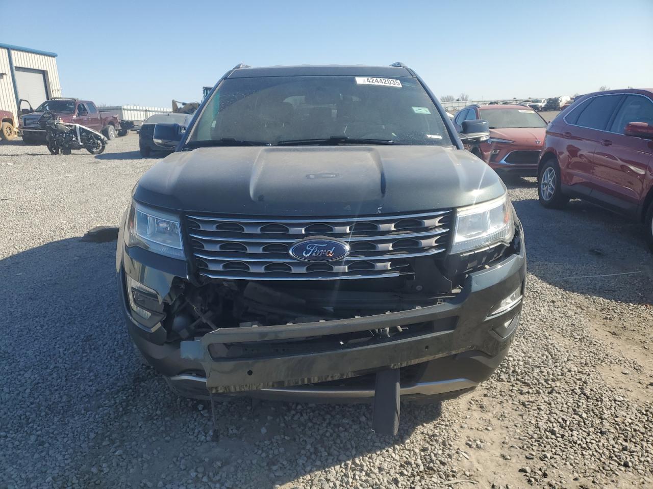 2016 Ford Explorer VIN 1FM5K8D86GGC65386 Copart auction photo, front end damage thumbnail 5