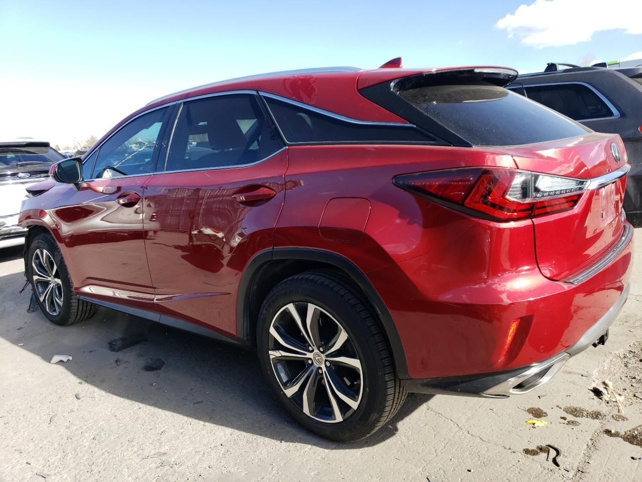2016 Lexus RX VIN 2T2BZMCA1GC036477 Copart auction photo, front end / side damage thumbnail 2
