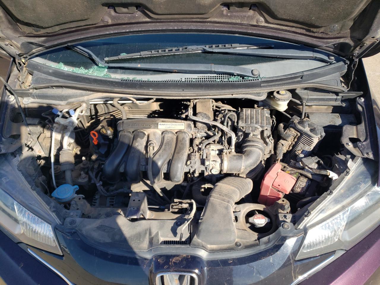 2015 Honda Fit VIN 3HGGK5H85FM712446 Copart auction photo, side damage thumbnail 11