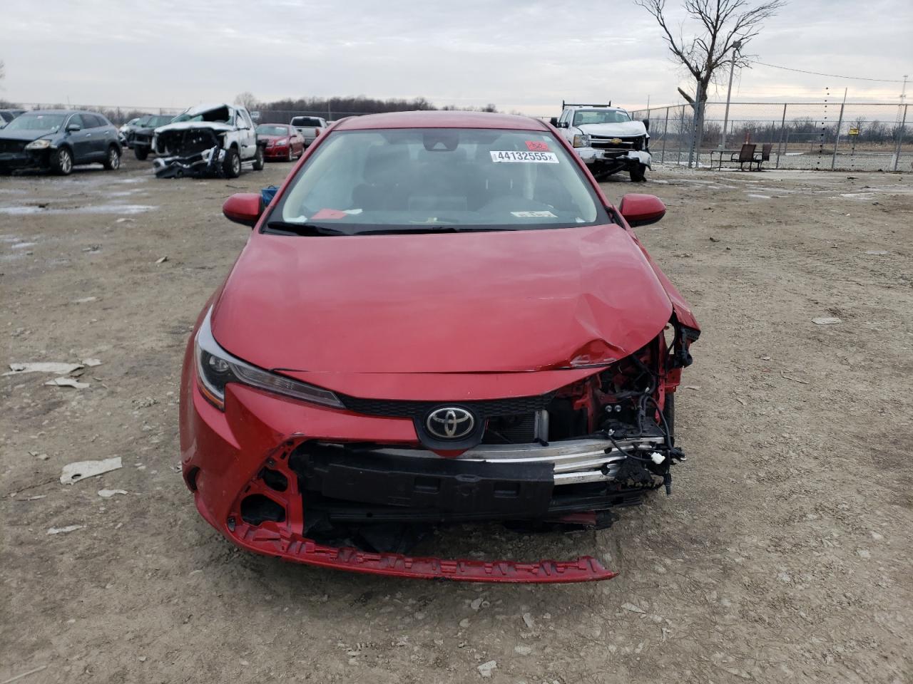 2021 Toyota Corolla VIN JTDEPMAE9MJ134685 Copart auction photo, front end / side damage thumbnail 5