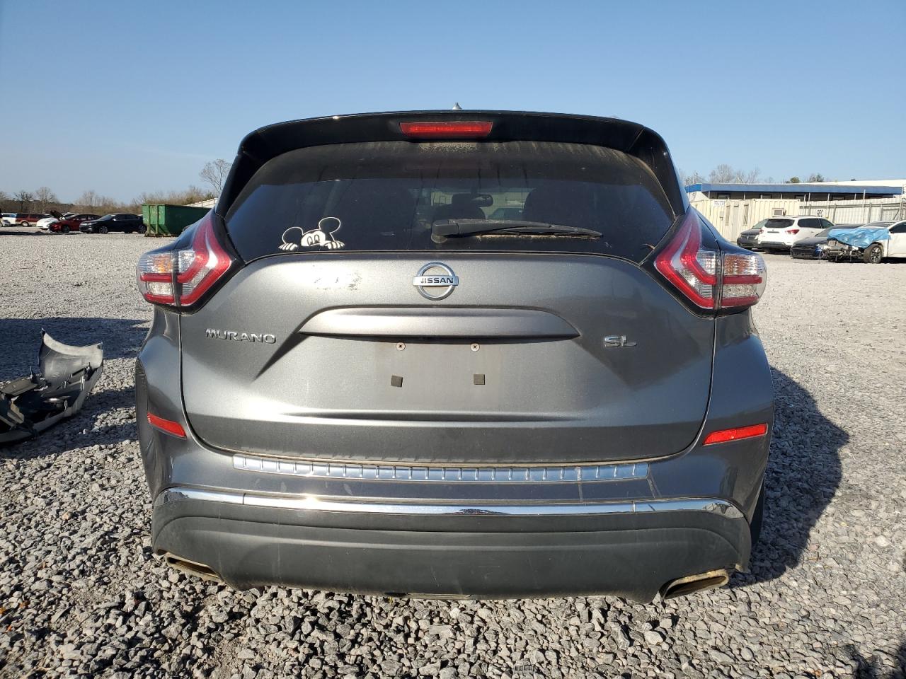 2015 Nissan Murano VIN 5N1AZ2MG2FN255611 Copart auction photo, front end / rear end damage thumbnail 6