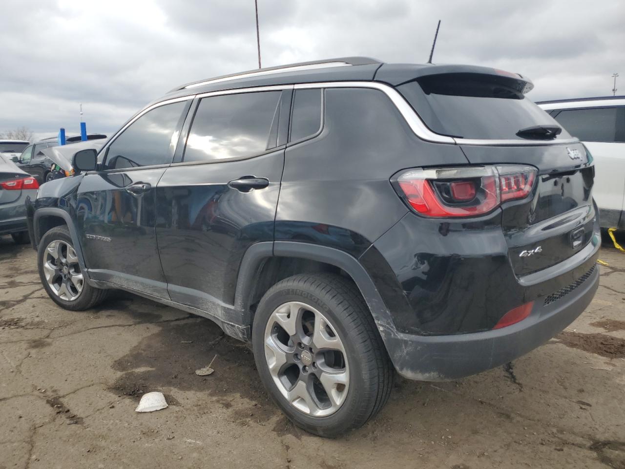 2020 Jeep Compass VIN 3C4NJDCB5LT223293 Copart auction photo, front end / mechanical damage thumbnail 2