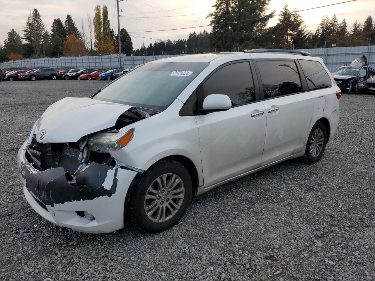 2015 Toyota Sienna VIN 5TDYK3DC7FS638500