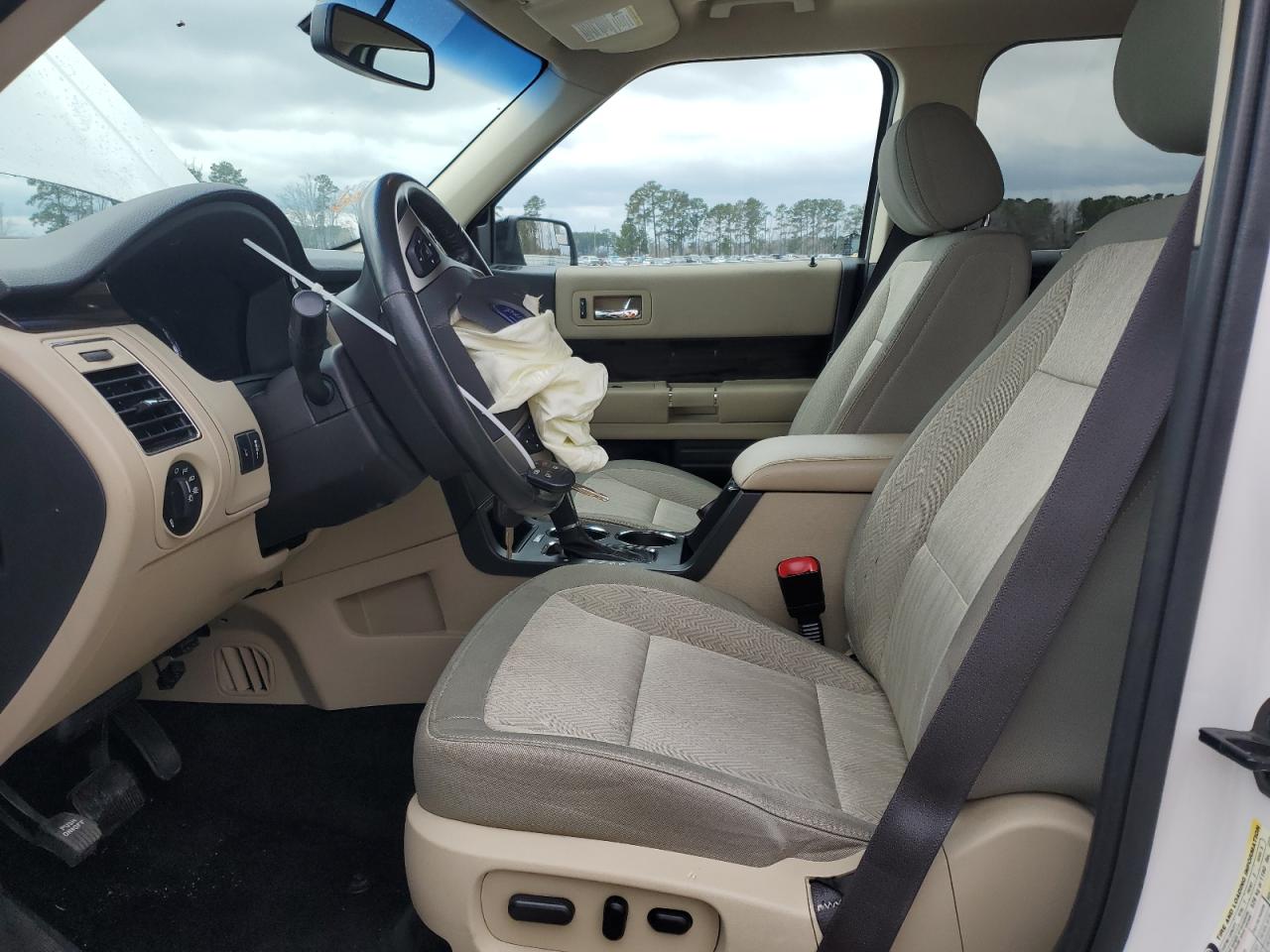 2014 Ford Flex VIN 2FMGK5C8XEBD07460 Copart auction photo, front end / rear end damage thumbnail 7