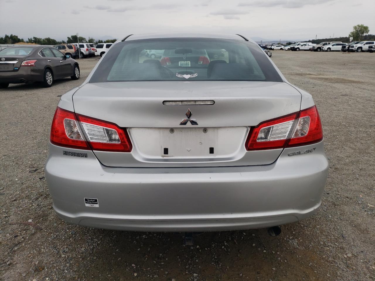 2012 Mitsubishi Galant VIN 4A32B2FF8CE006207 Copart auction photo, front end / side damage thumbnail 6
