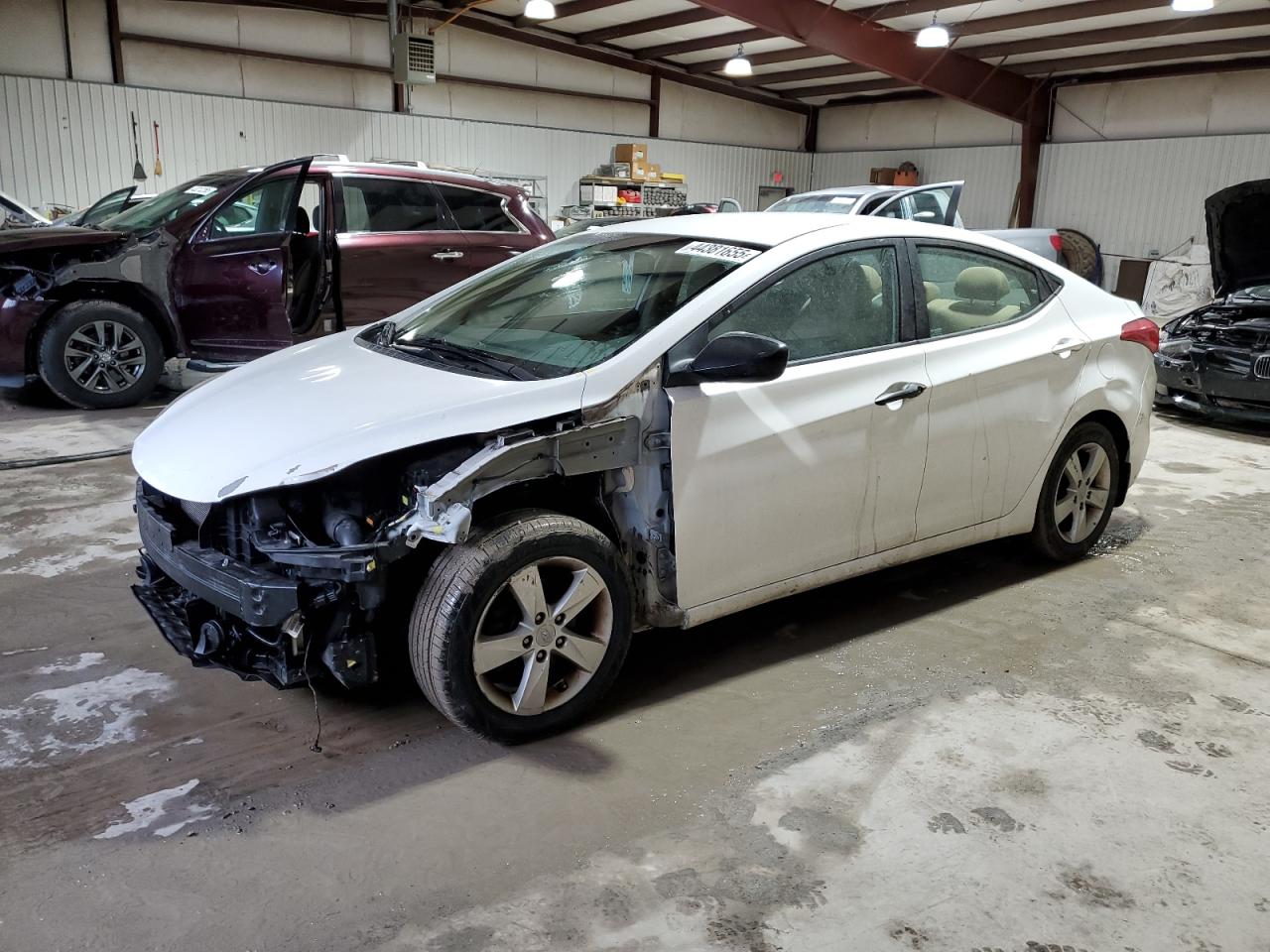 2013 Hyundai Elantra VIN 5NPDH4AEXDH257235
