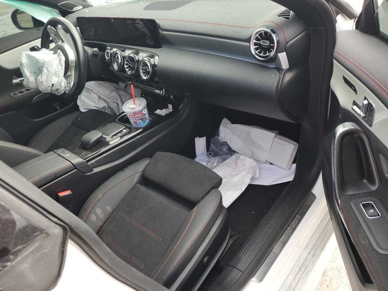 2023 Mercedes-Benz CLA-klasse VIN W1K5J4GB2PN401134 Copart auction photo, front end damage thumbnail 8